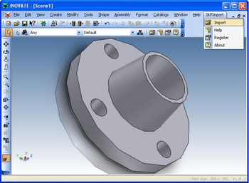 SKP Import for INOVATE screenshot