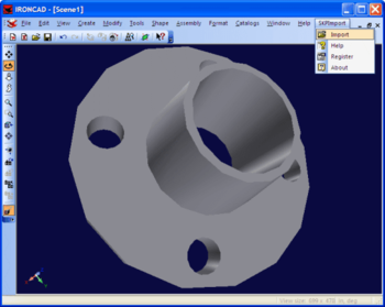 SKP Import for IRONCAD screenshot