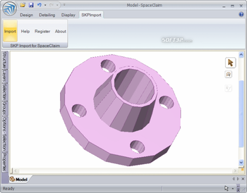 SKP Import for SpaceClaim screenshot 2