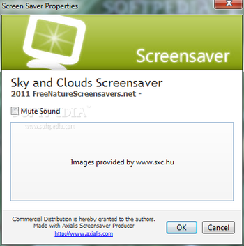 Sky and Clouds Screensaver screenshot 2