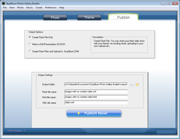 SkyAlbum Photo Gallery Builder screenshot 2