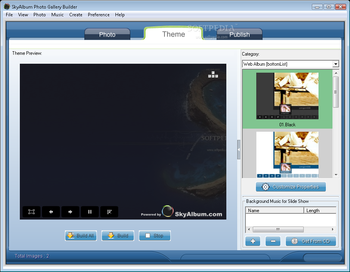 SkyAlbum Photo Gallery Builder screenshot 3