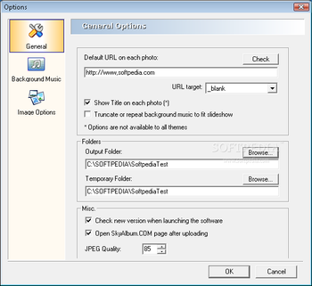 SkyAlbum Photo Gallery Builder screenshot 4