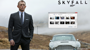 Skyfall Windows 7 Theme screenshot