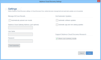 Skyfence Cloud Discovery screenshot 5