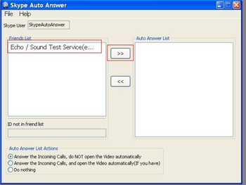 Skype Auto Answer screenshot