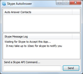 Skype AutoAnswer & API Tool screenshot