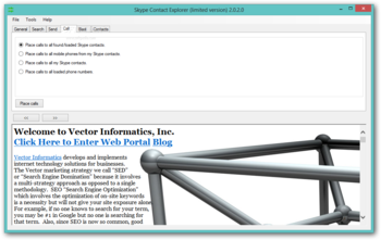 Skype Contact Explorer screenshot 4