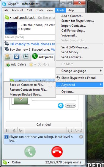 Skype Lite screenshot 10