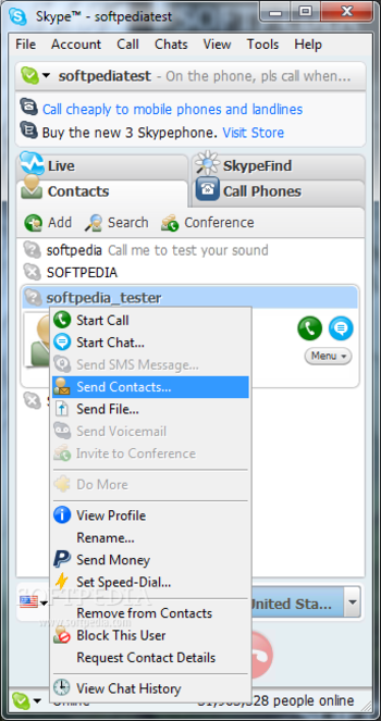 Skype Lite screenshot 2