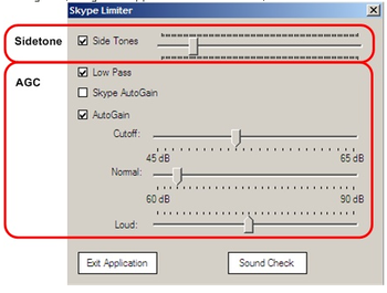 Skype Sidetone screenshot 2