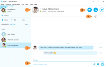 Skype screenshot 2