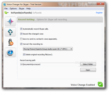 Skype Voice Changer screenshot 3