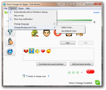 Skype Voice Changer screenshot 4