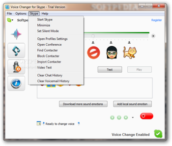 Skype Voice Changer screenshot 5