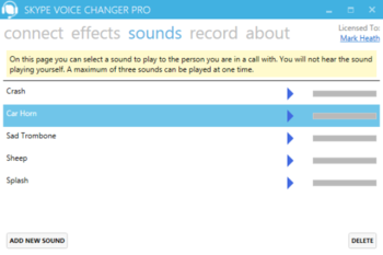 Skype Voice Changer Pro screenshot 2