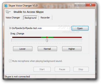 Skype Voice Changer screenshot 2