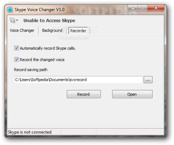 Skype Voice Changer screenshot 3