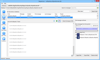 Skyperious screenshot 3