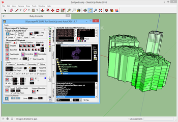 SKyscraperFX for SketchUp and AutoCAD screenshot