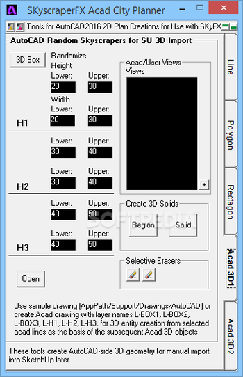 SKyscraperFX for SketchUp and AutoCAD screenshot 12