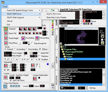 SKyscraperFX for SketchUp and AutoCAD screenshot 21