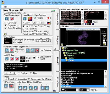 SKyscraperFX for SketchUp and AutoCAD screenshot 4