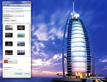 Skyscrapers Windows 7 Theme screenshot