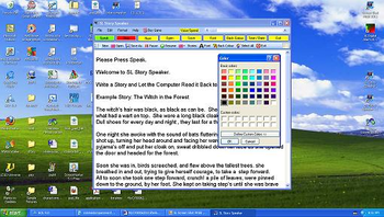 SL Talking Notepad screenshot