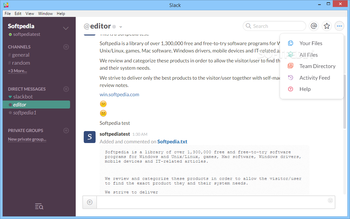 Slack screenshot 3