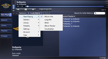 Slacker Software Player screenshot 2