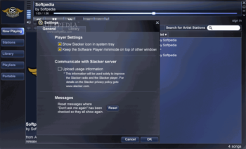 Slacker Software Player screenshot 5