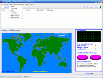 SLC Security Console screenshot 2