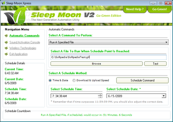 Sleep Moon Xpress screenshot