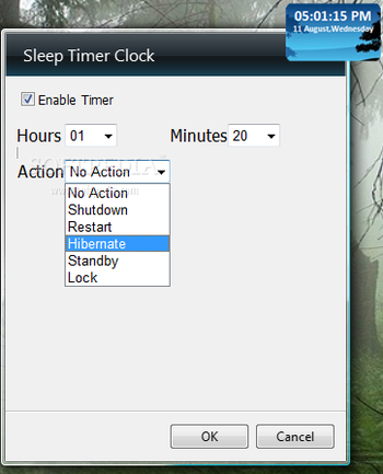 Sleep Timer Clock screenshot 2