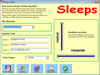 Sleeps screenshot 2