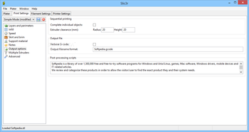Slic3r screenshot 10