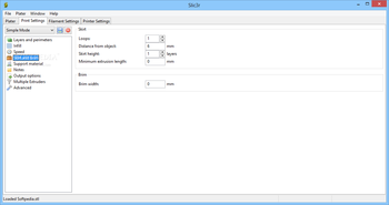 Slic3r screenshot 8