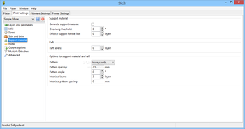 Slic3r screenshot 9