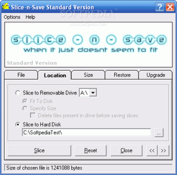 Slice-n-Save screenshot 2