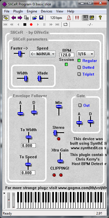 SliCeR screenshot