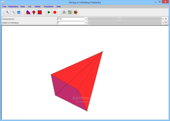 Slicing or Unfolding Polyhedra screenshot