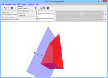Slicing or Unfolding Polyhedra screenshot 4