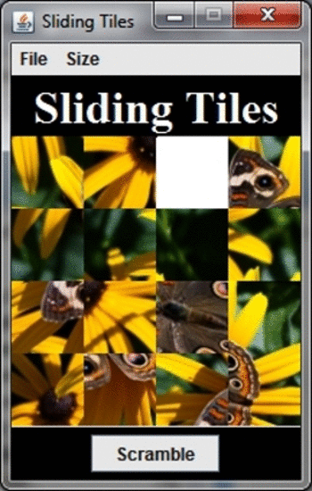 Sliding Tiles screenshot