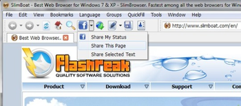 SlimBoat Web Browser screenshot 4