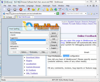 SlimBrowser screenshot 8