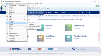 SlimBrowser [Softpedia Edition] screenshot 5