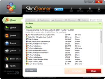SlimCleaner Free screenshot 2
