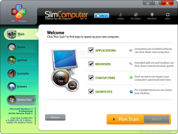 SlimComputer screenshot