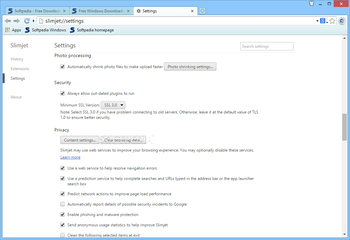 Slimjet screenshot 12